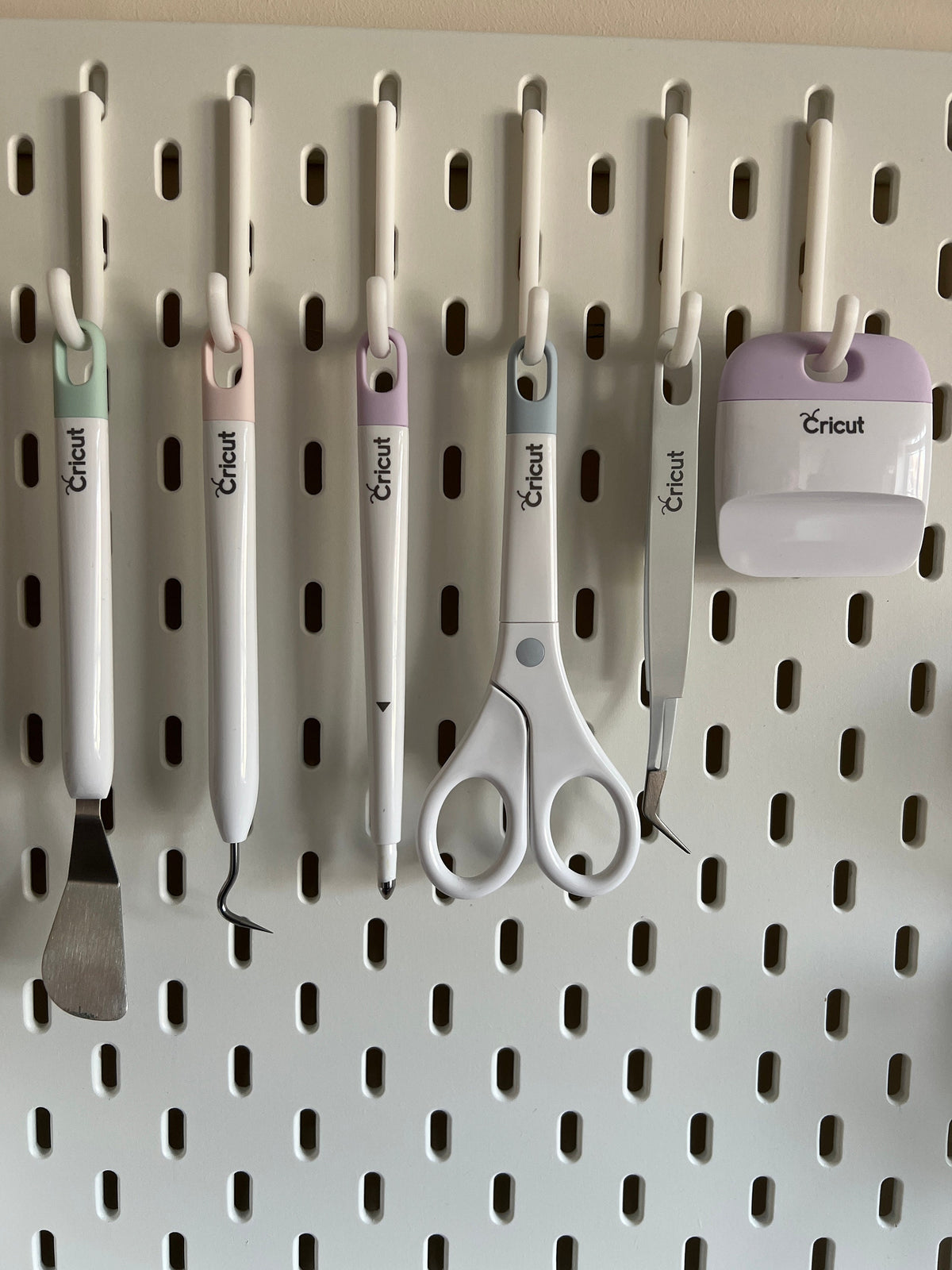 IKEA SKADIS Compatible J Hooks (Pack of 6)
