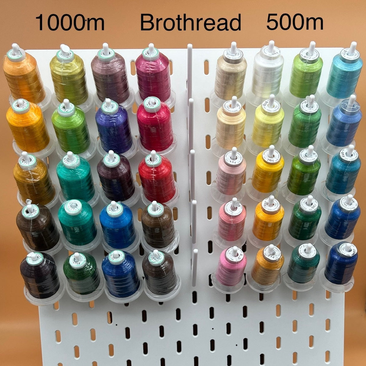 IKEA SKADIS Compatible Brothread Spool Holder - 5 Prong (Pack of 5)