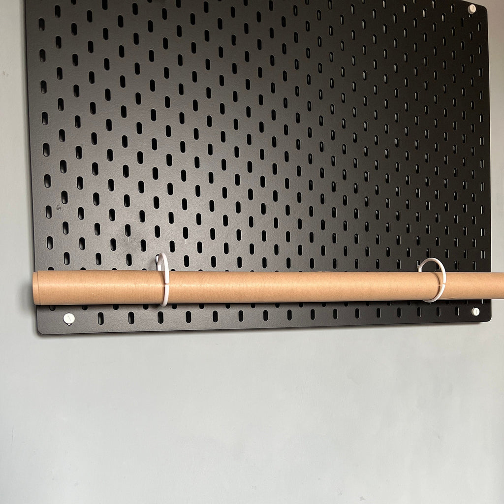 IKEA SKADIS Wrapping Paper Holder: 3D Printed Pegboard Organiser