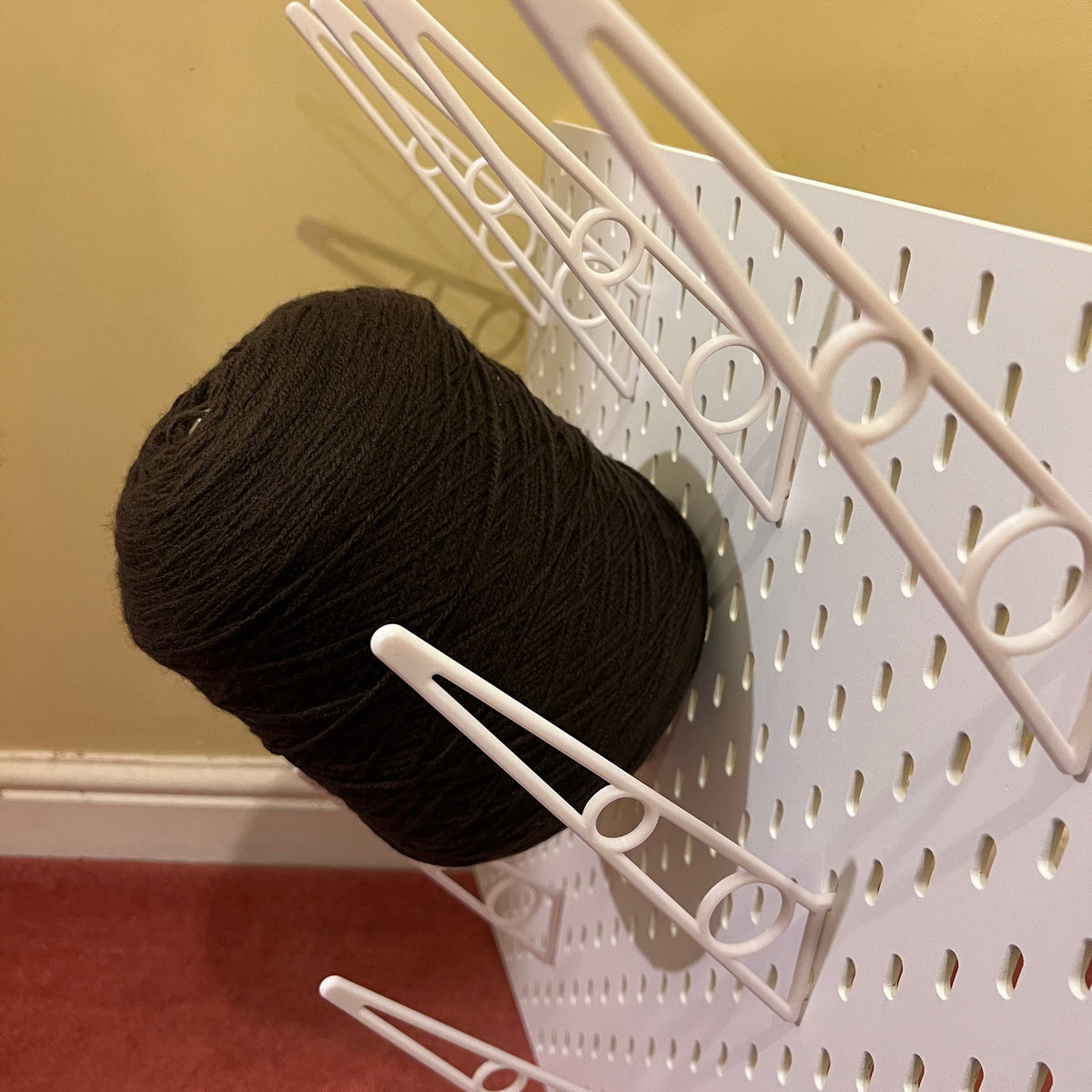 IKEA Skadis compatible Long wool spool holders,