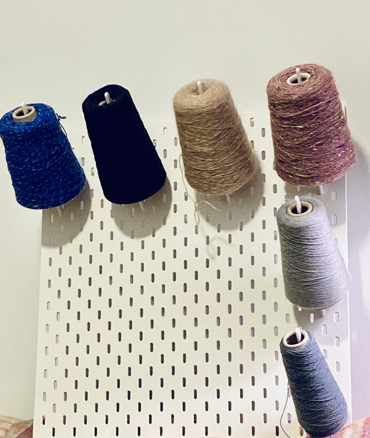 IKEA Skadis compatible Long wool spool holders,