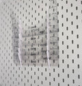 IKEA SKADIS Compatible Ruler Holder: 3D Printed PLA Pegboard Organiser