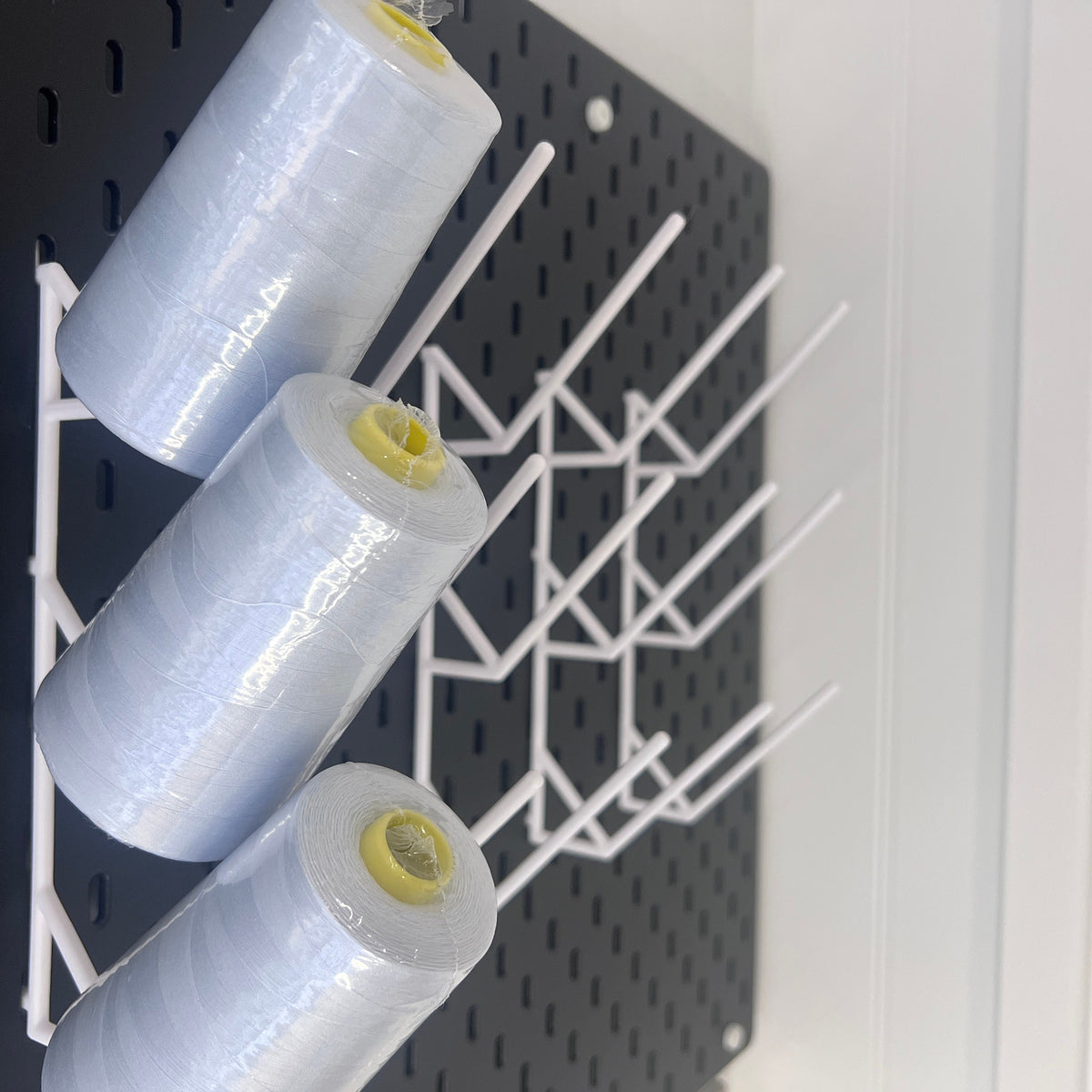 IKEA SKADIS Spool Holder (Pack of 5): 3-Prong Thread Organiser, Overlocker spool size