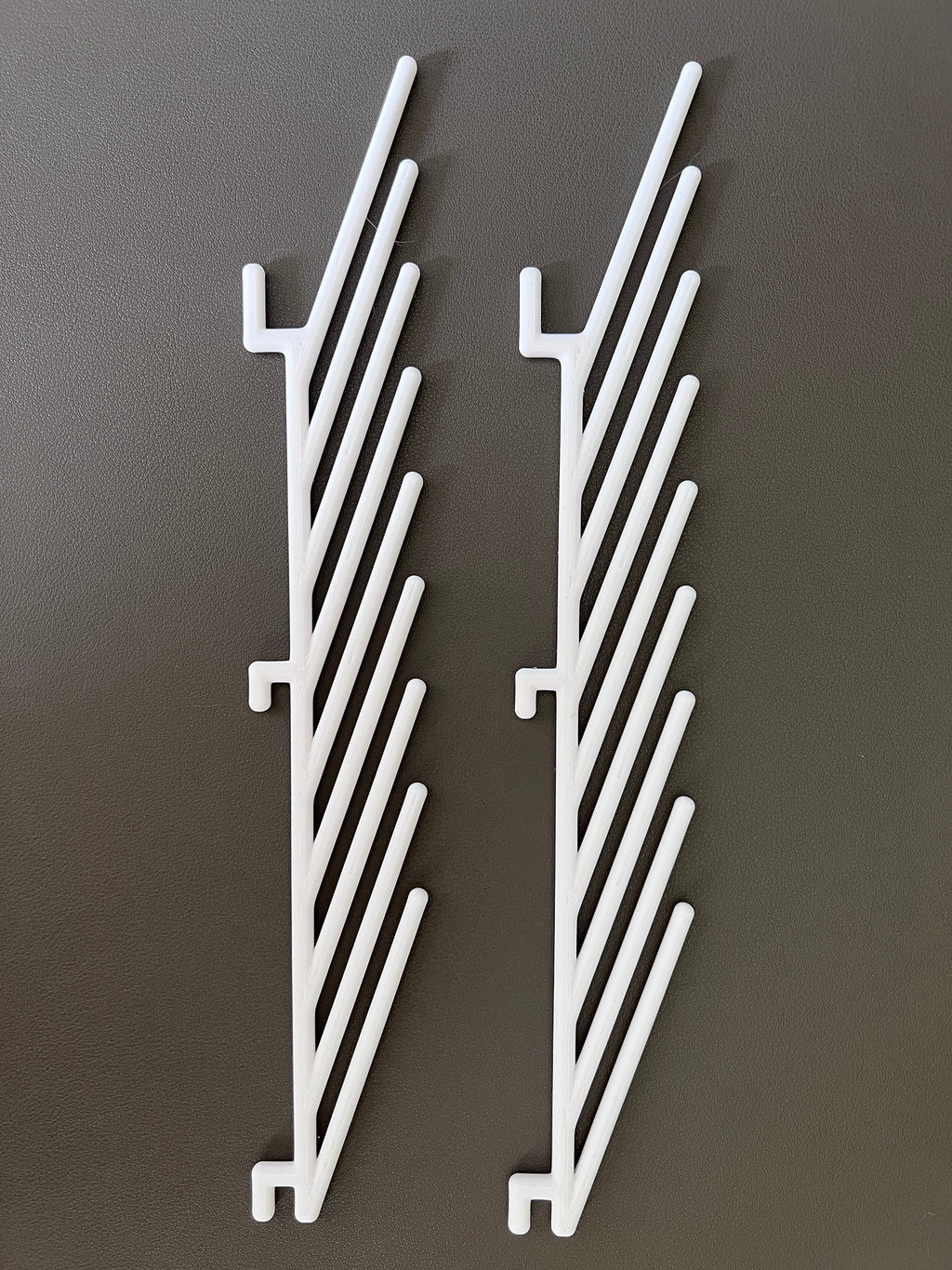 IKEA SKADIS Compatible Ruler Holder: 3D Printed PLA Pegboard Organiser