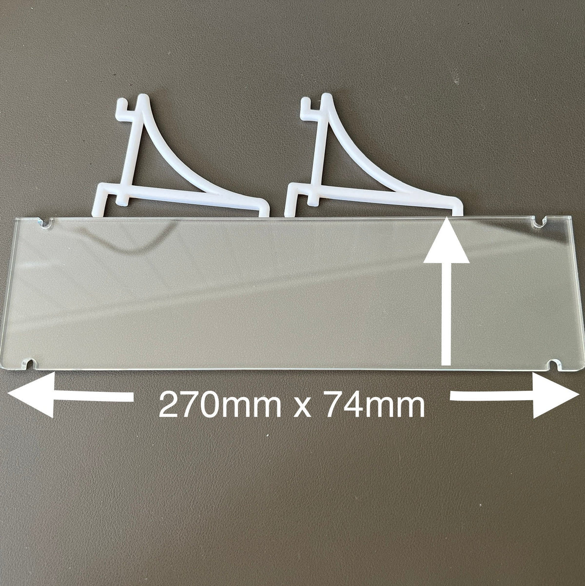 IKEA SKADIS Compatible acrylic Shelf