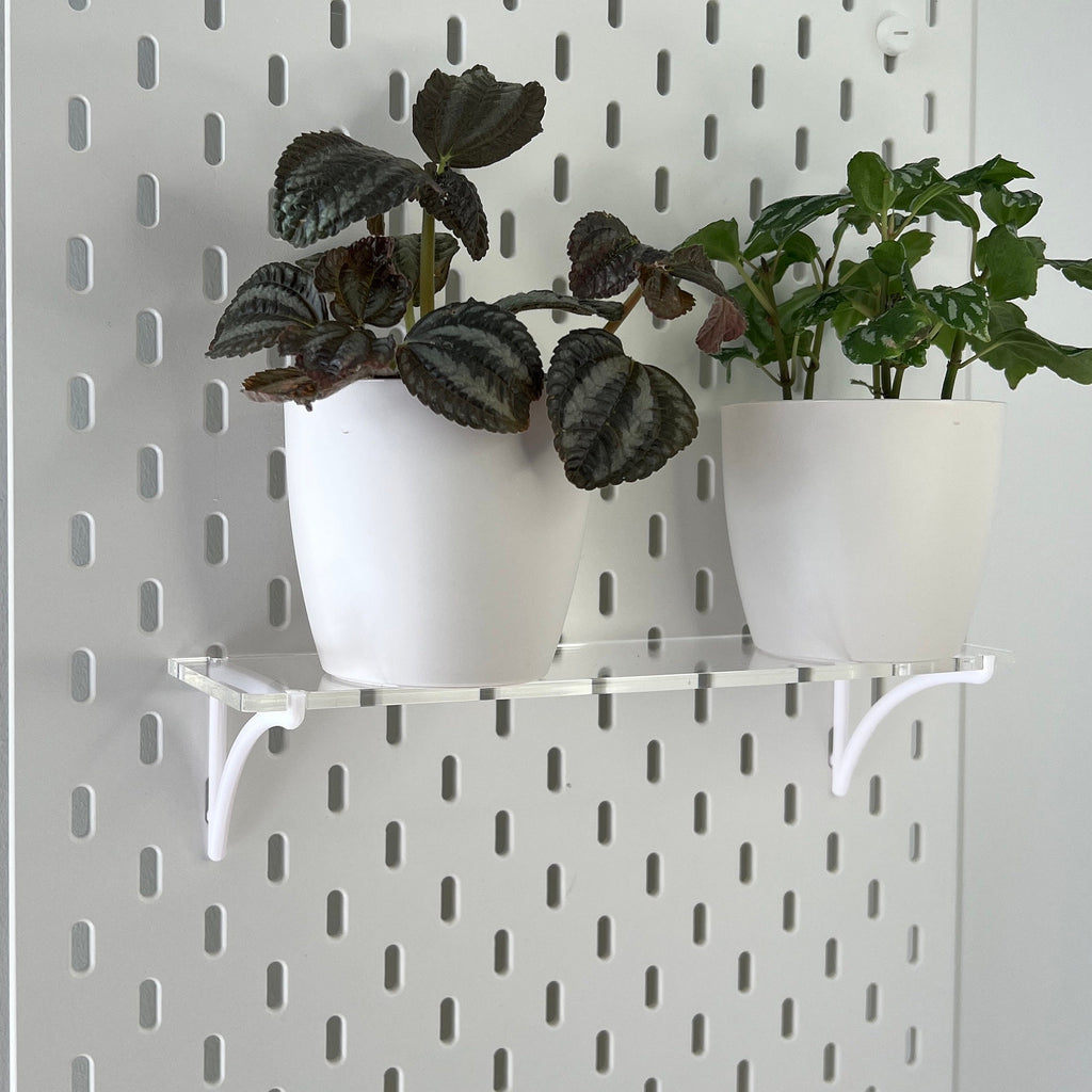 IKEA SKADIS Compatible acrylic Shelf