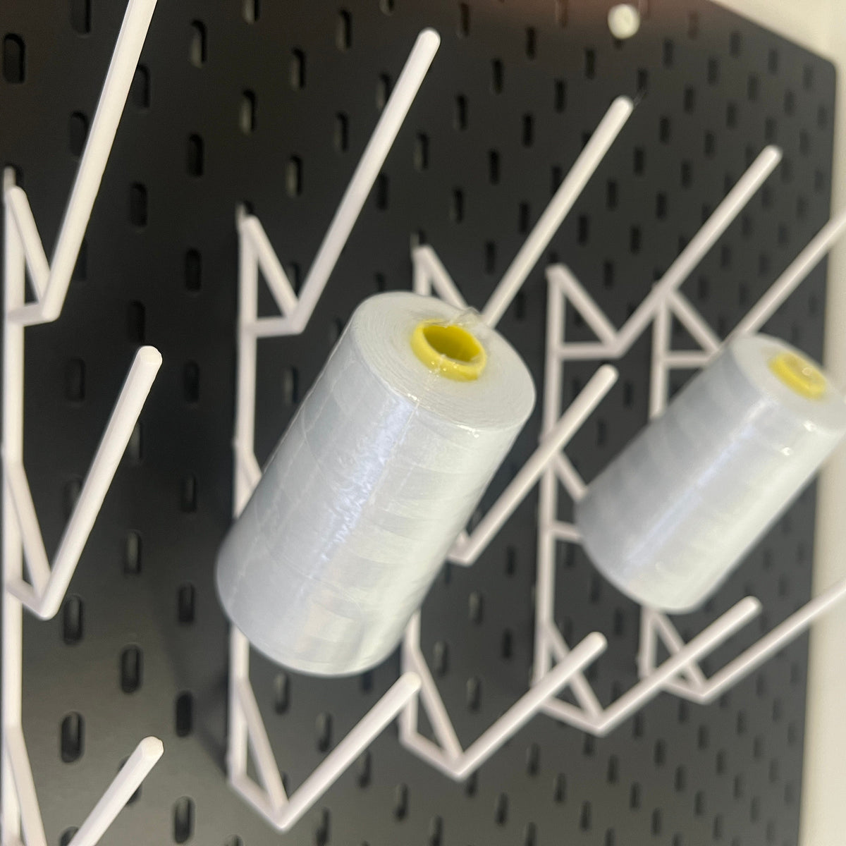 IKEA SKADIS Spool Holder (Pack of 5): 3-Prong Thread Organiser, Overlocker spool size