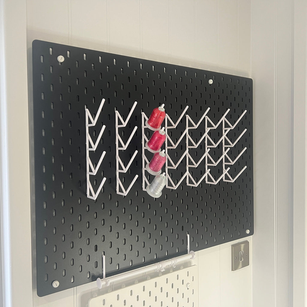 IKEA SKADIS Spool Holder (Pack of 5): 3D Printed Thread Organiser
