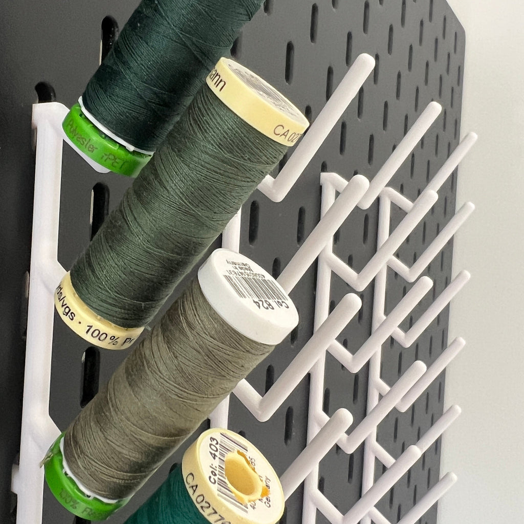 IKEA SKADIS Spool Holder (Pack of 5): 7-Prong 3D Printed Organiser