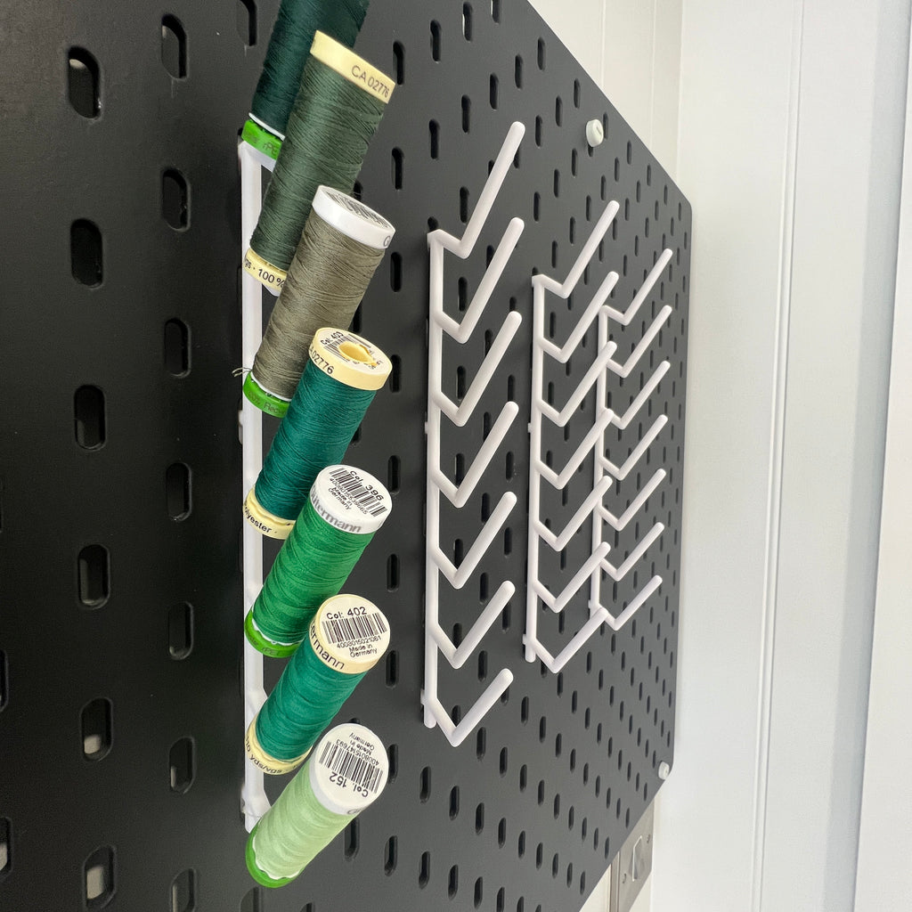 IKEA SKADIS Spool Holder (Pack of 5): 7-Prong 3D Printed Organiser