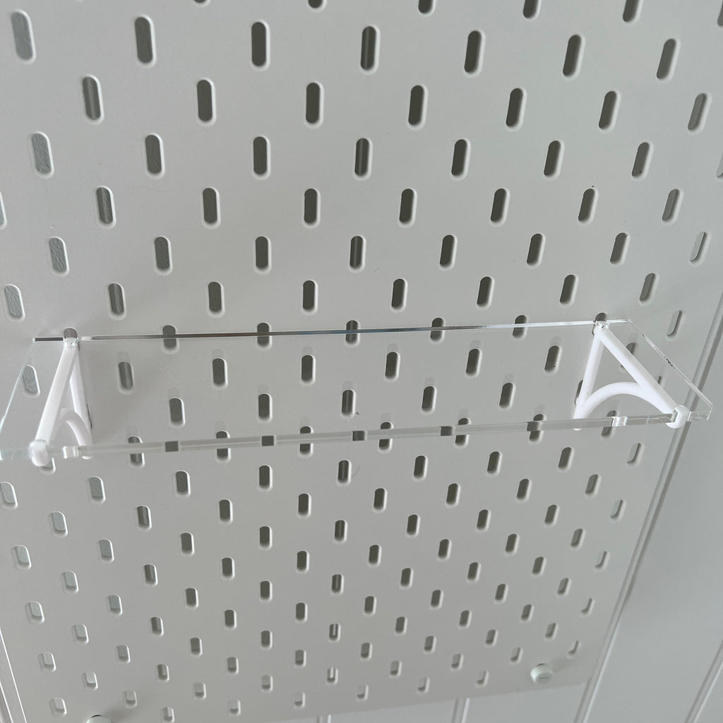 IKEA SKADIS Compatible acrylic Shelf