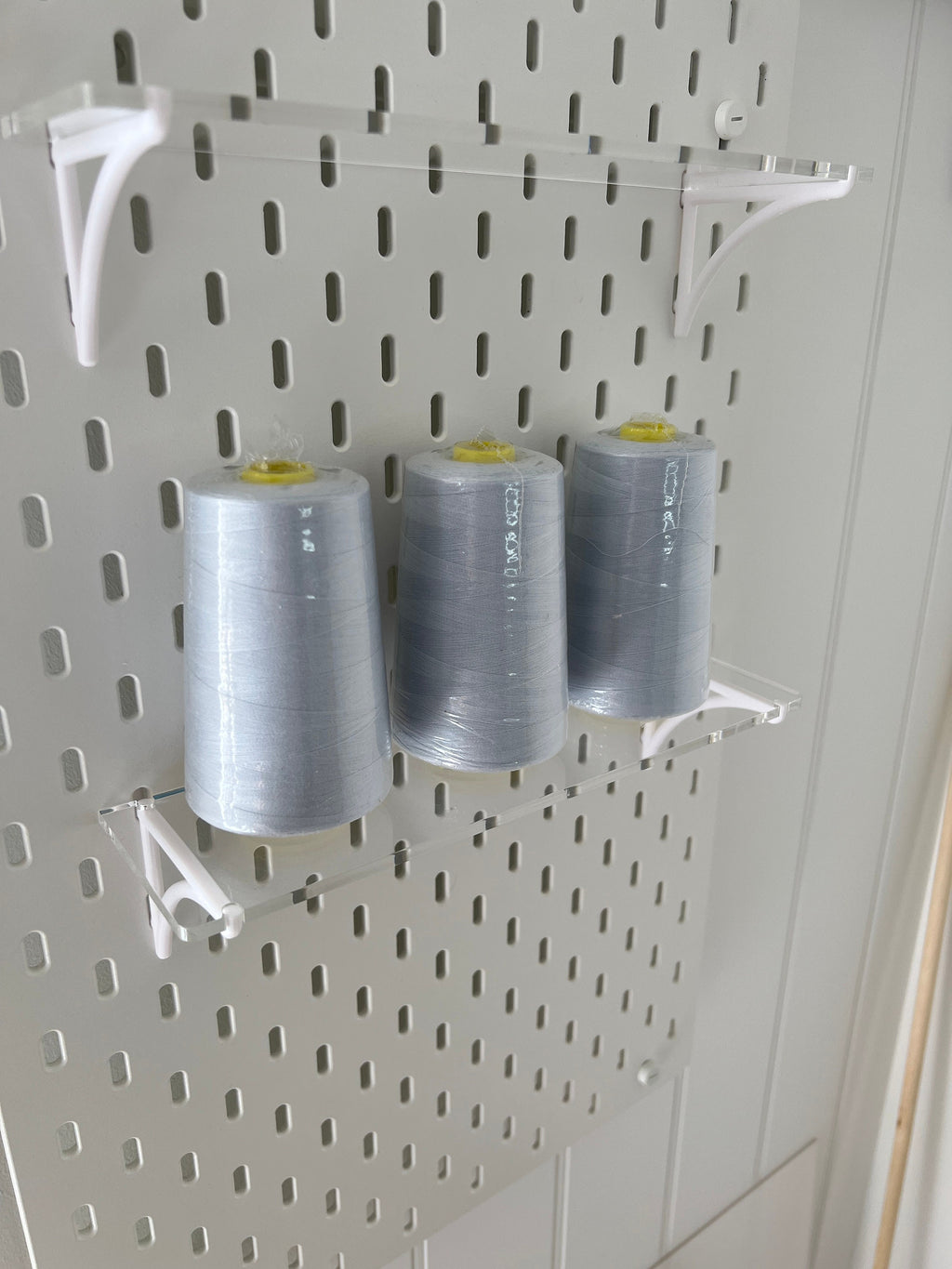 IKEA SKADIS Compatible acrylic Shelf