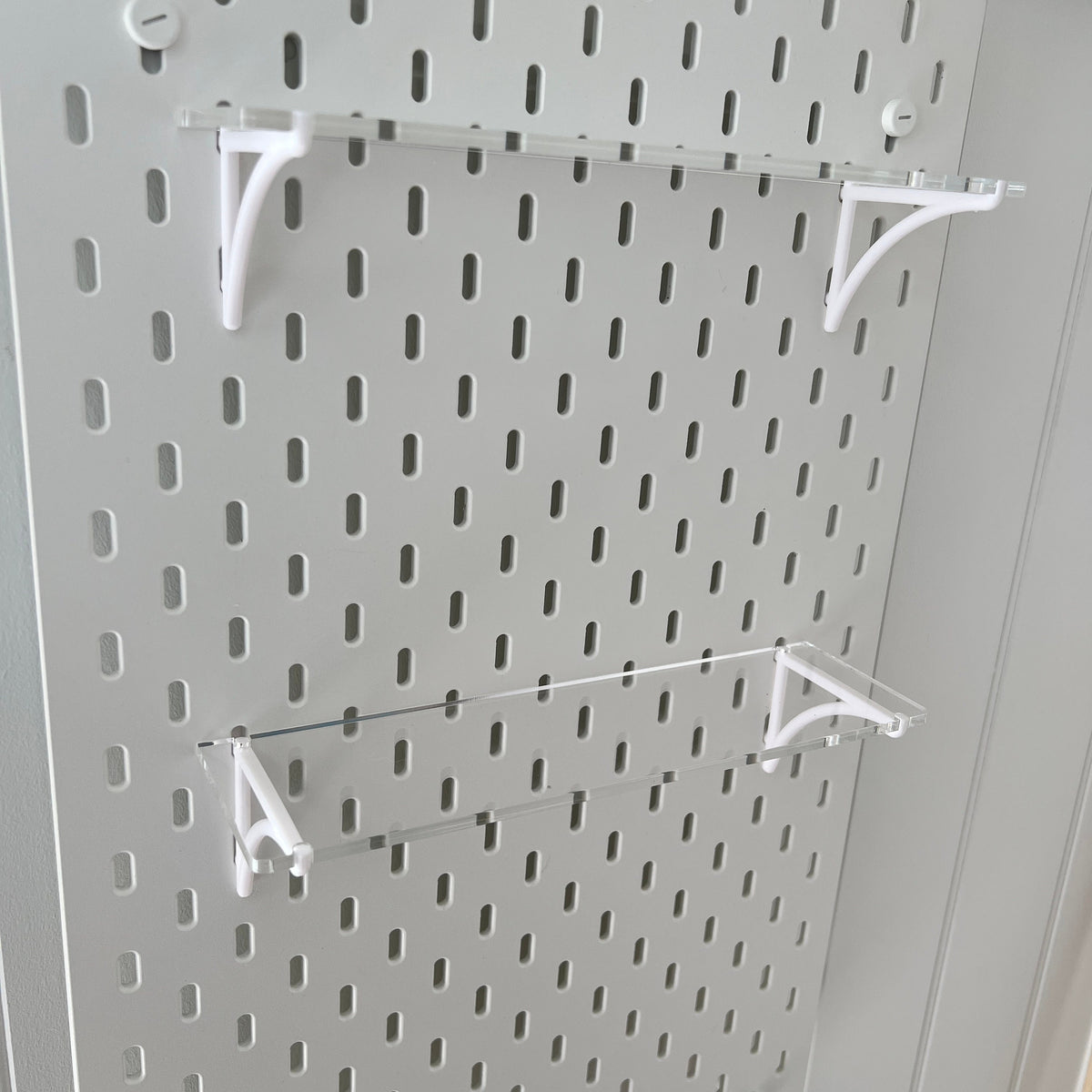 IKEA SKADIS Compatible acrylic Shelf