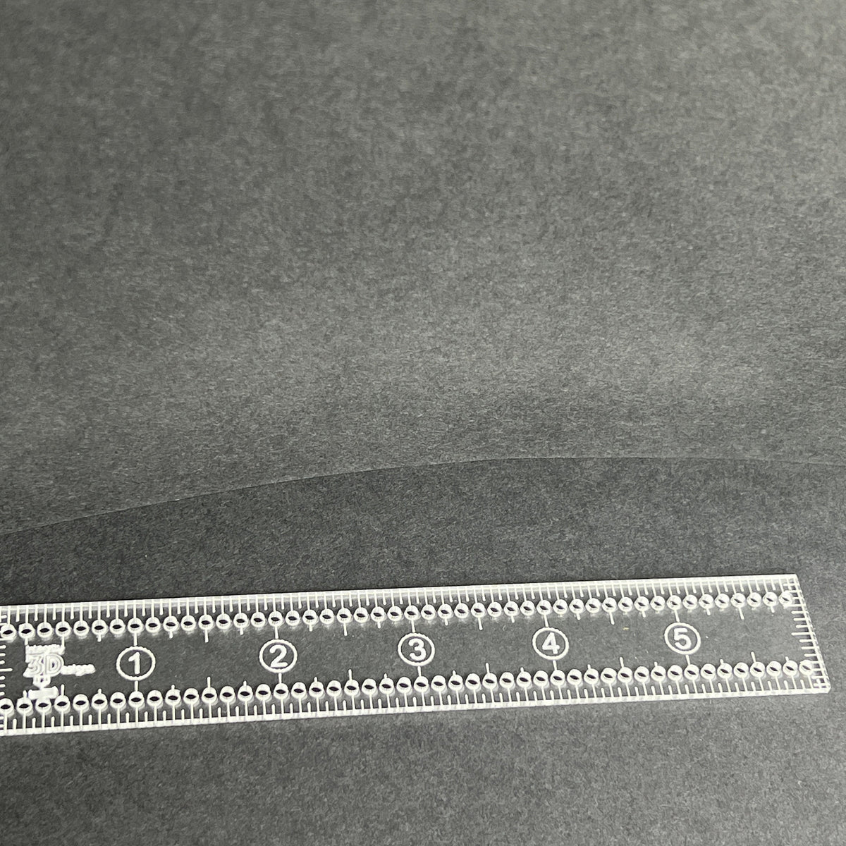 6-Inch Fabric Marking Ruler with 1/8” Holes – Sewing, Quilting, Craft Measuring Tool,
