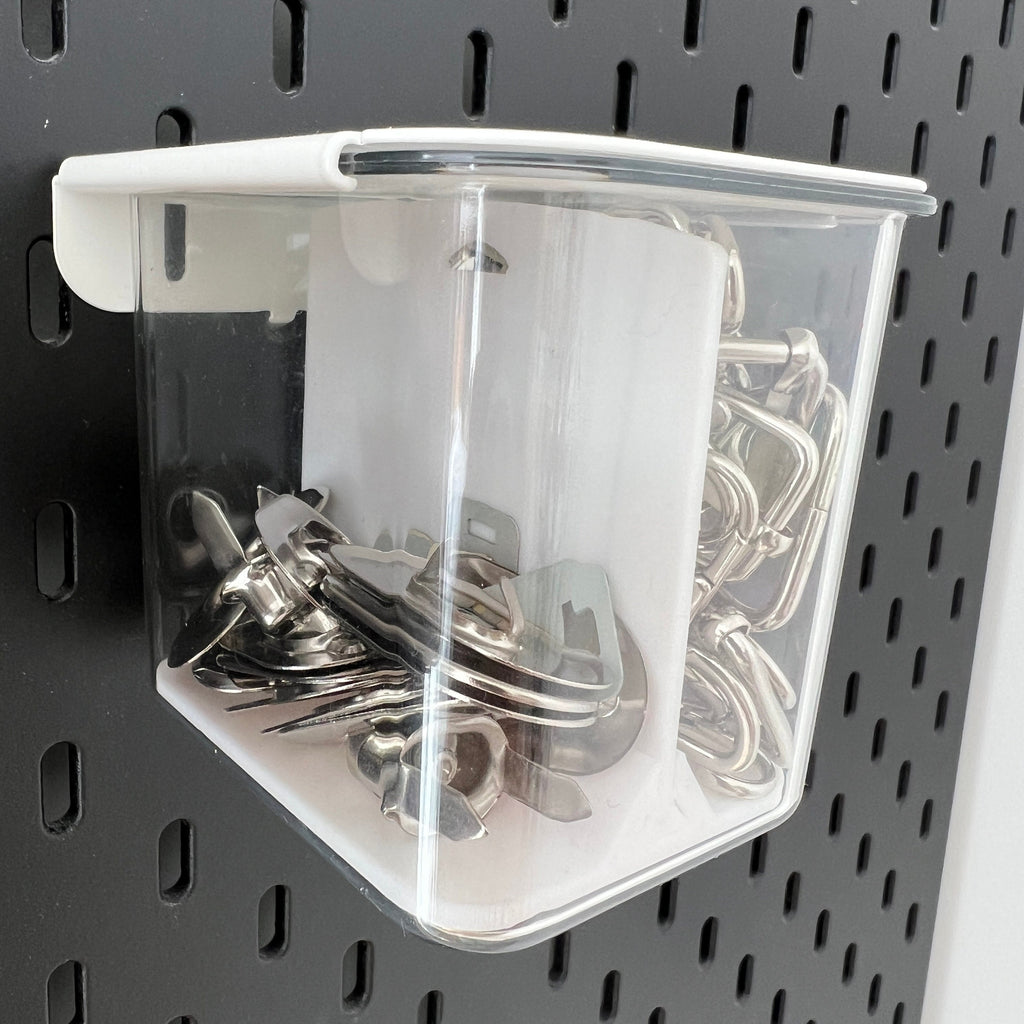 IKEA SKADIS Compatible Pegboard Accessories - (Pack of 3) Container Divider's