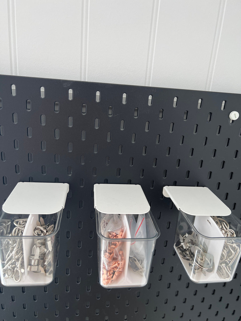IKEA SKADIS Compatible Pegboard Accessories - (Pack of 3) Container Divider's