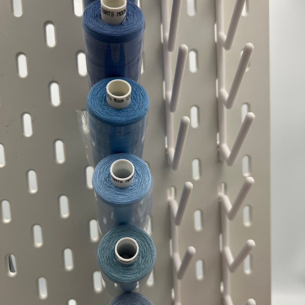 IKEA SKADIS Compatible 6-Prong Cotton Reel Holder fits coats moon thread (Pack of 5)