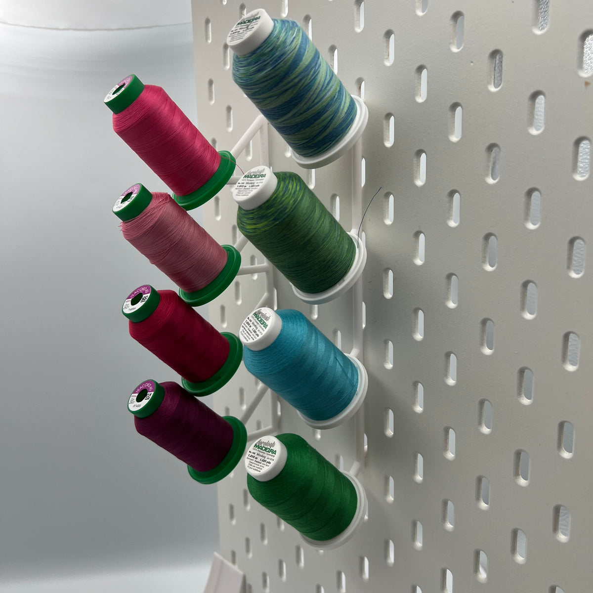 IKEA SKADIS Spool Holder (Pack of 5): 3D Printed Thread Organiser