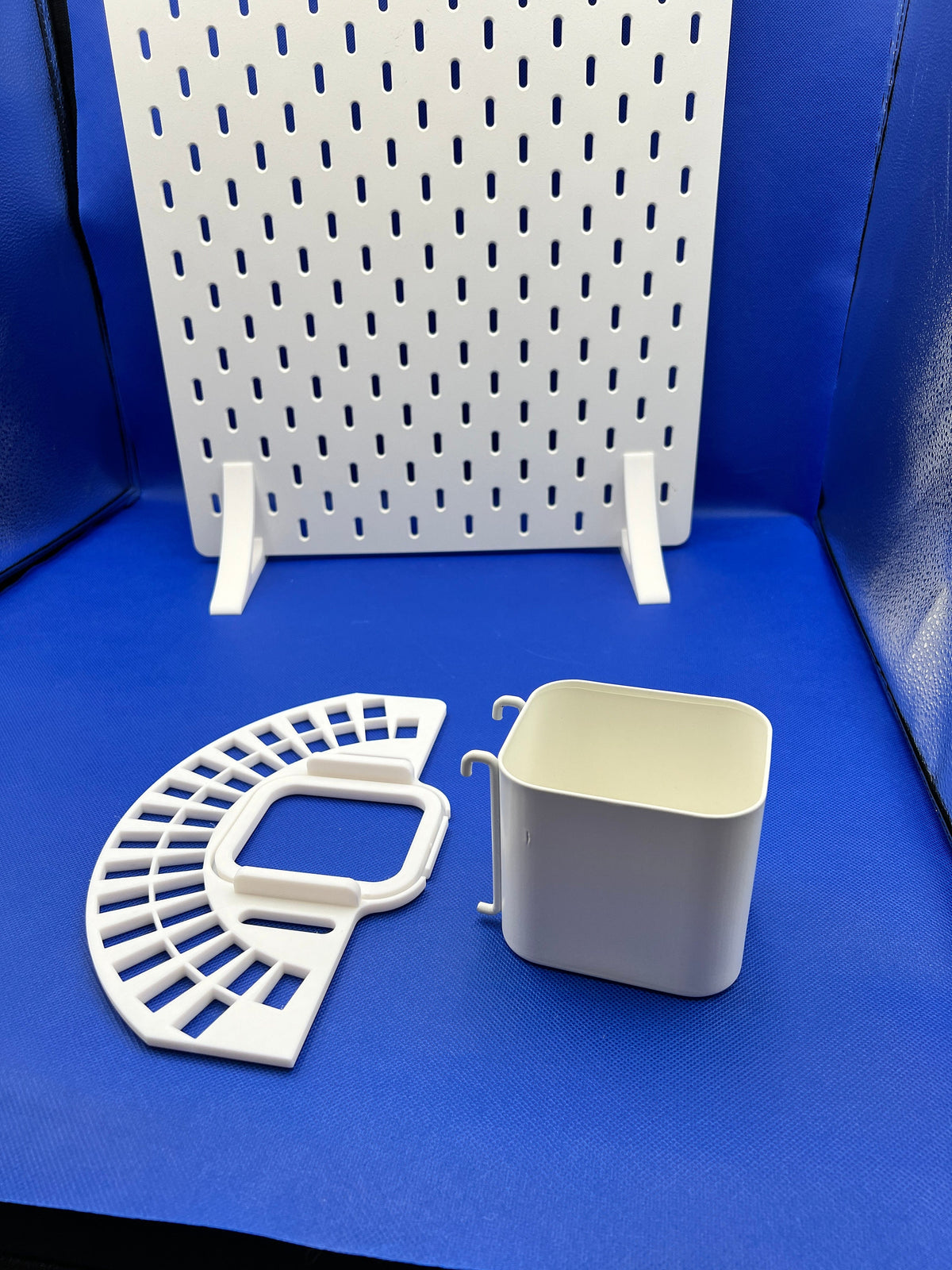 IKEA SKADIS Compatible Open-Top Storage Container extensions, bobbin holder