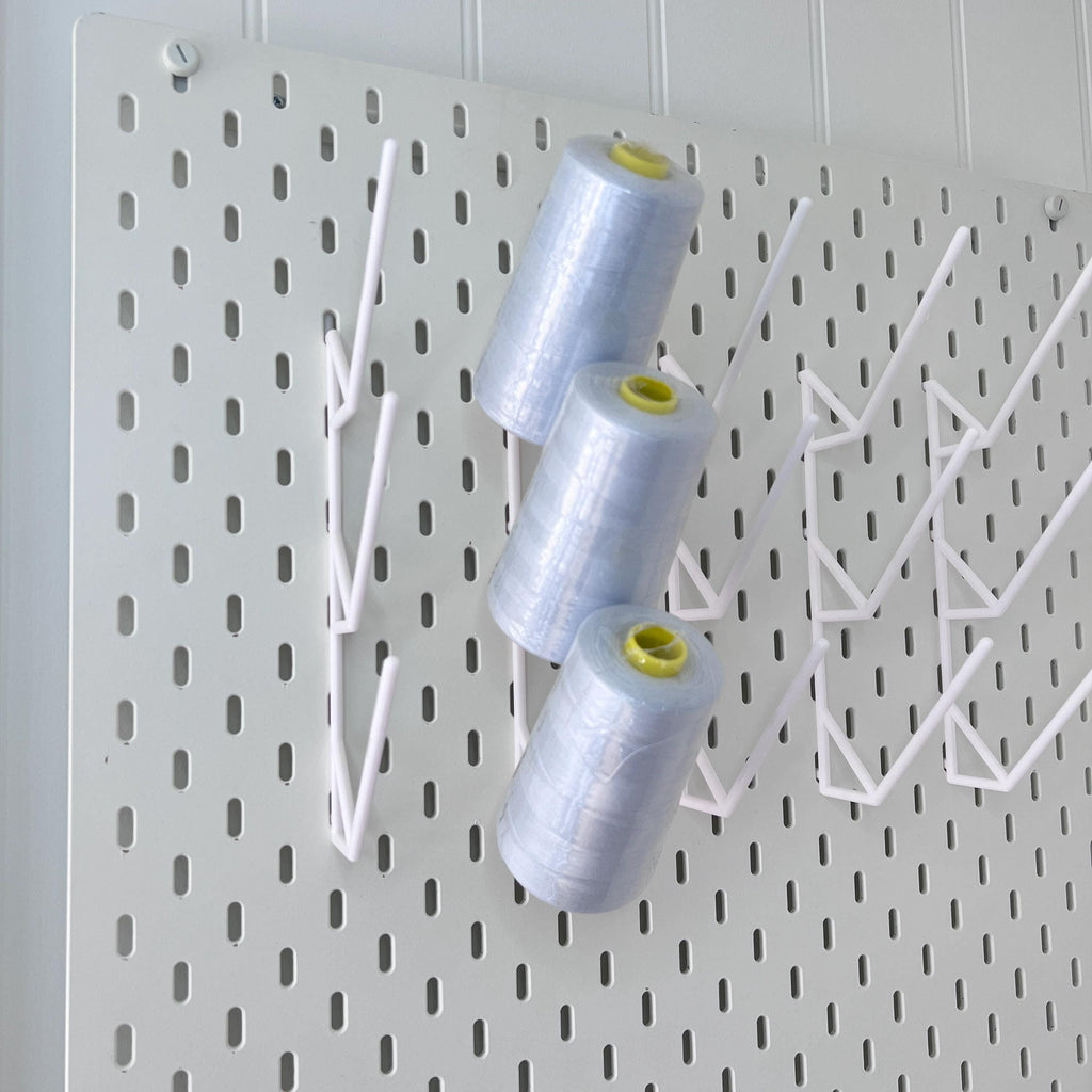 IKEA SKADIS Spool Holder (Pack of 5): 3-Prong Thread Organiser, Overlocker spool size