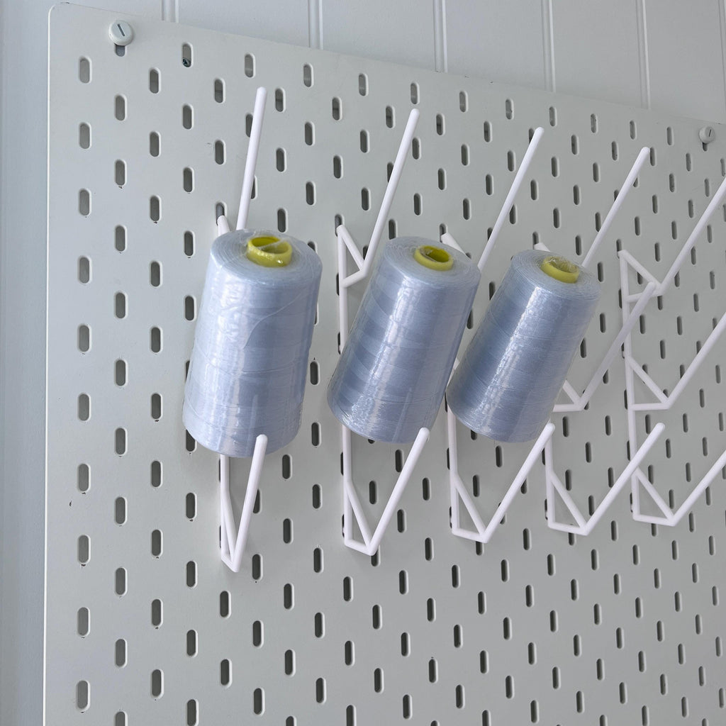 IKEA SKADIS Spool Holder (Pack of 5): 3-Prong Thread Organiser, Overlocker spool size