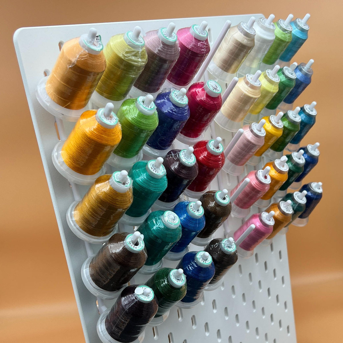 IKEA SKADIS Spool Holder (Pack of 5): 3D Printed Embroidery,brothread spool Organiser