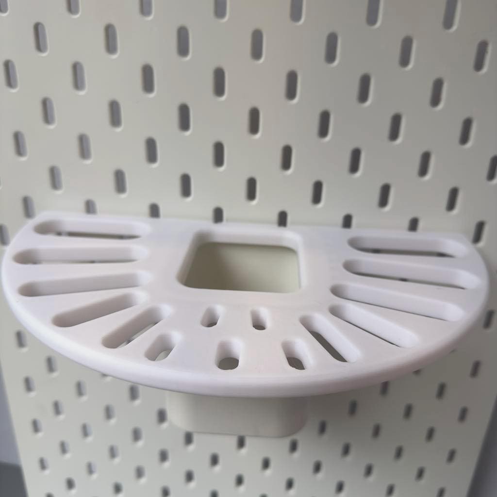 IKEA Skadis Scissor Organiser, 3D Printed Pegboard Clip On Accessory, Craft Scissor Holder Rack.