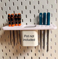 IKEA SKÅDIS Clip-on Needle file Tool Organiser for the Ikea container Pots