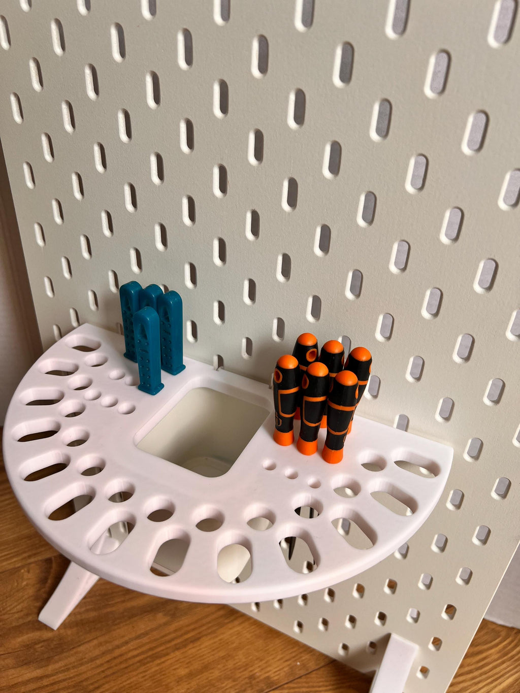 Ikea Skadis-Clip-On Tool Organiser For The Ikea Pots