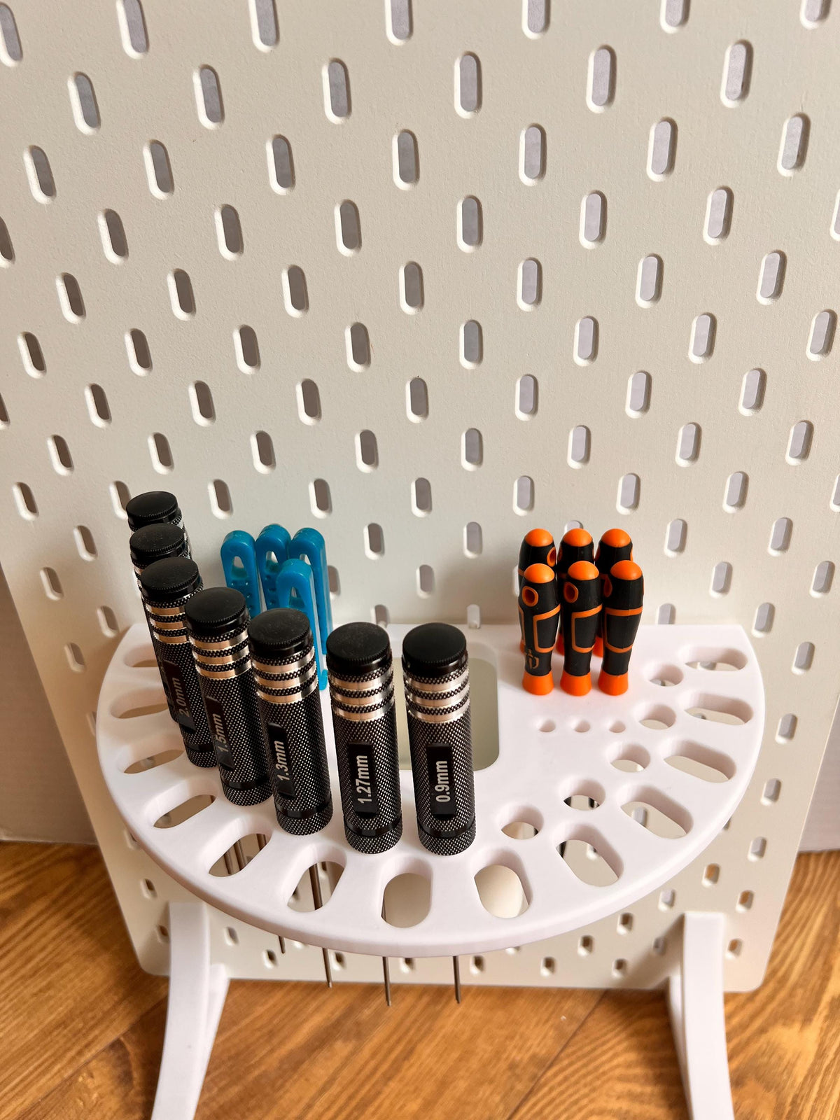 Ikea Skadis-Clip-On Tool Organiser For The Ikea Pots