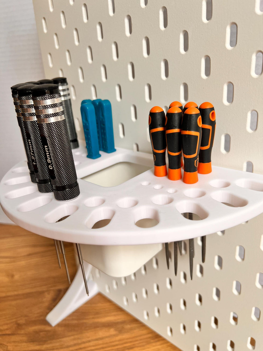 Ikea Skadis-Clip-On Tool Organiser For The Ikea Pots