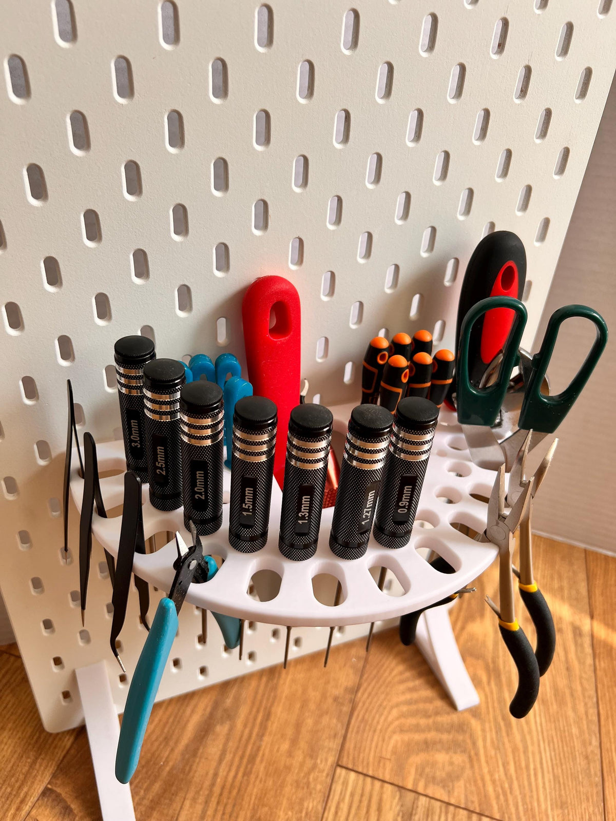 Ikea Skadis-Clip-On Tool Organiser For The Ikea Pots