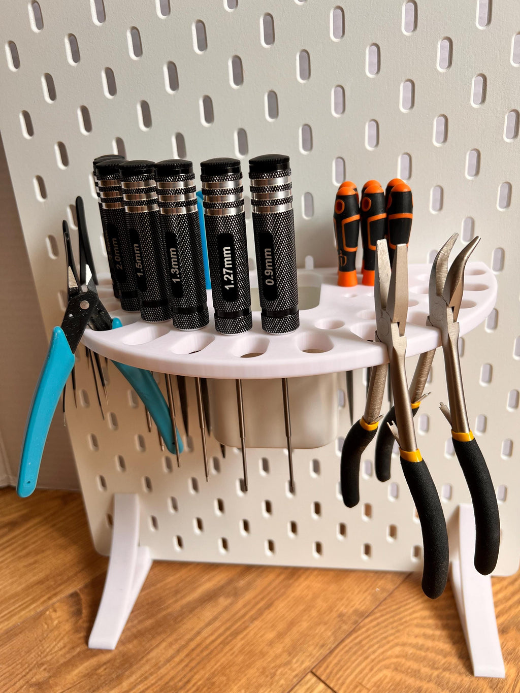 Ikea Skadis-Clip-On Tool Organiser For The Ikea Pots
