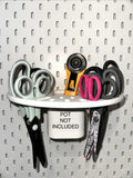 IKEA Skadis Scissor Organiser, 3D Printed Pegboard Clip On Accessory, Craft Scissor Holder Rack.