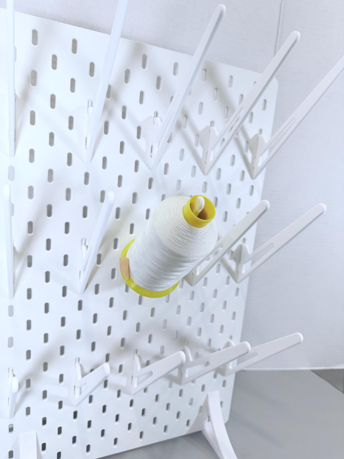 IKEA SKADIS Spool Holder | Heavy Duty Industrial Cone Thread Storage Organiser