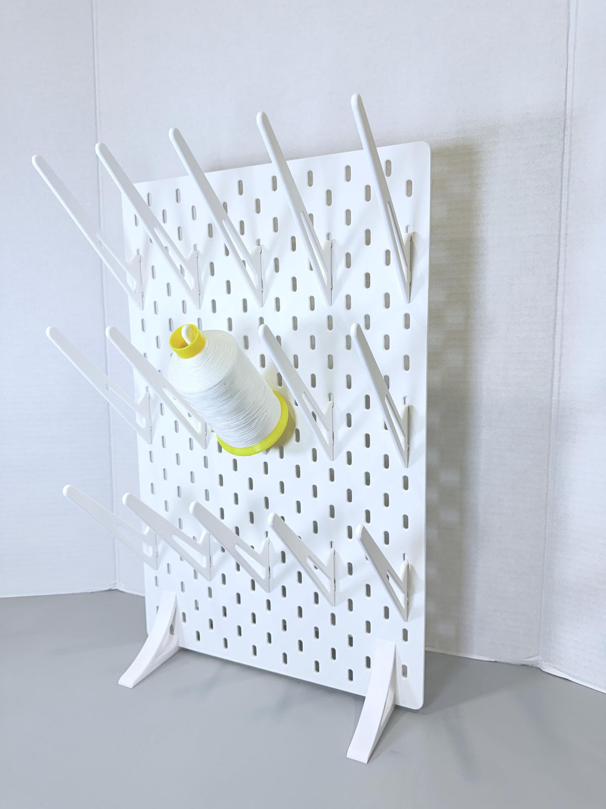 IKEA SKADIS Spool Holder | Heavy Duty Industrial Cone Thread Storage Organiser