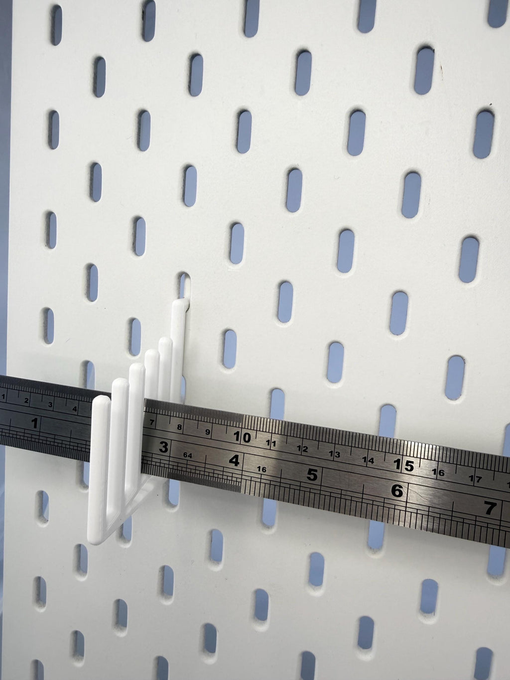 IKEA SKADIS, compatible ruler holder,3D printed