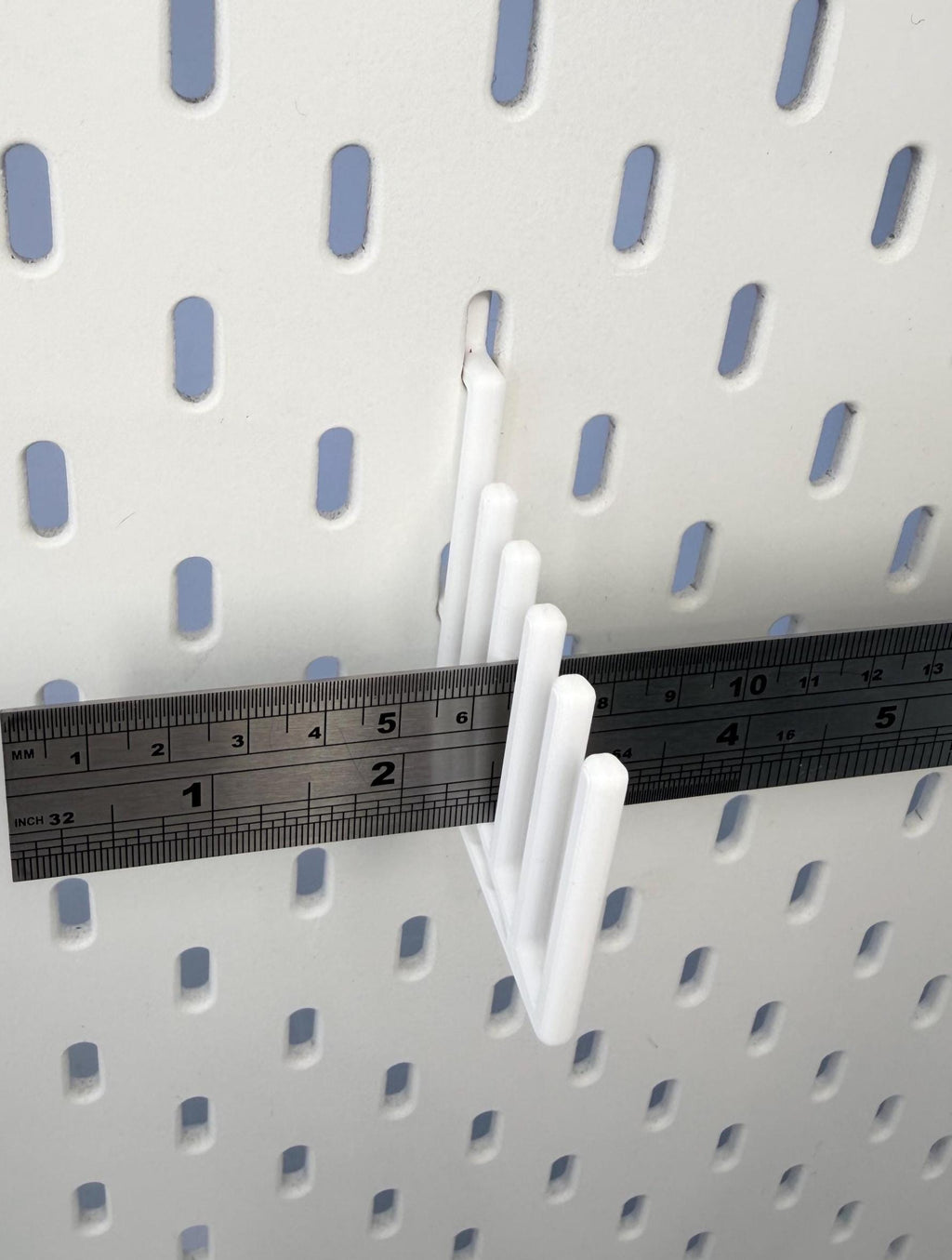 IKEA SKADIS, compatible ruler holder,3D printed