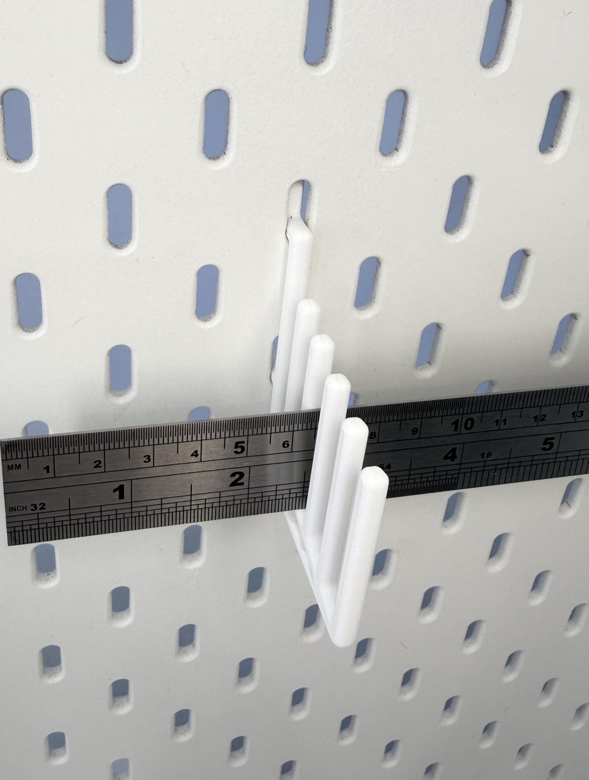 IKEA SKADIS, compatible ruler holder,3D printed