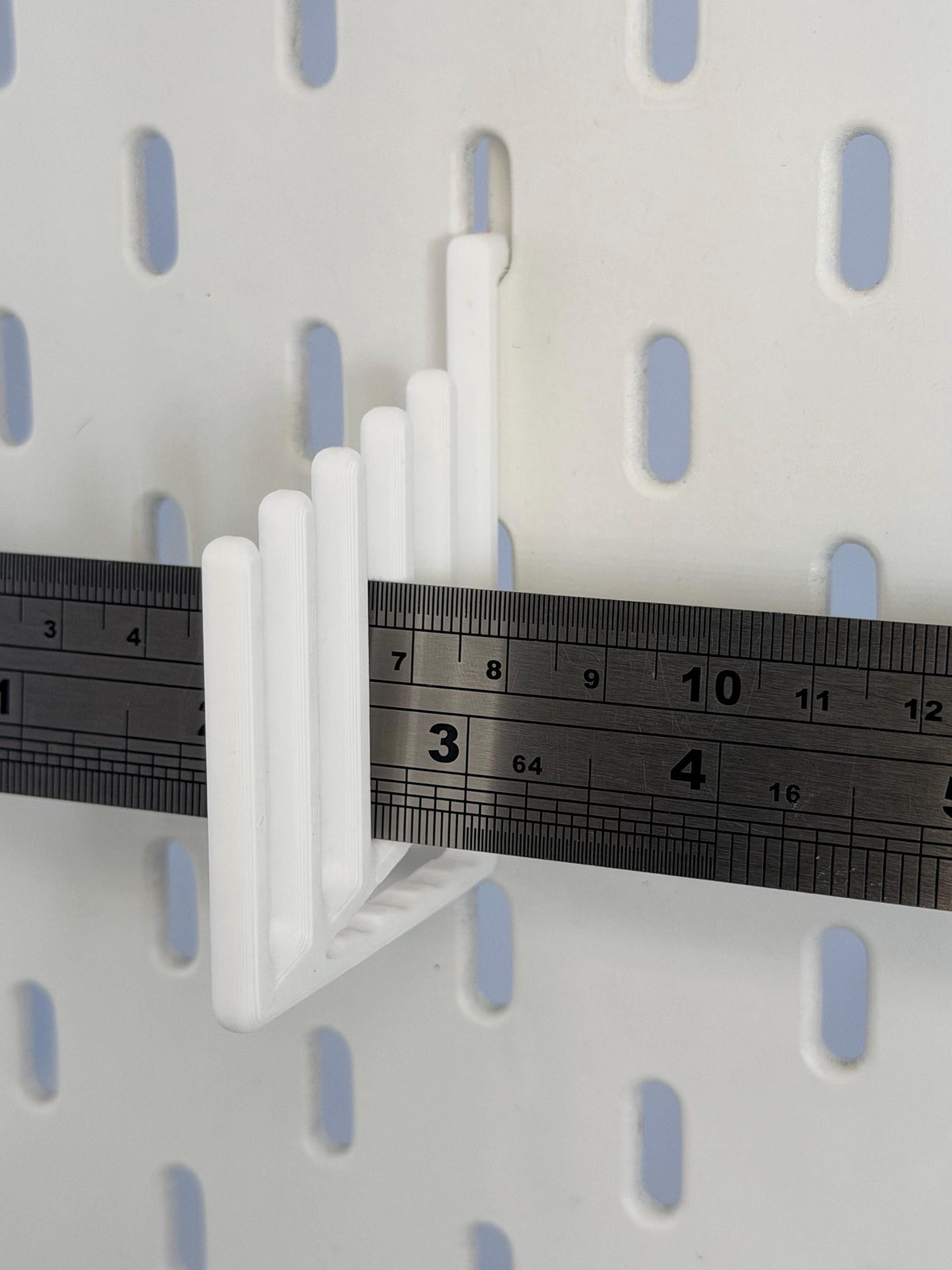 IKEA SKADIS, compatible ruler holder,3D printed