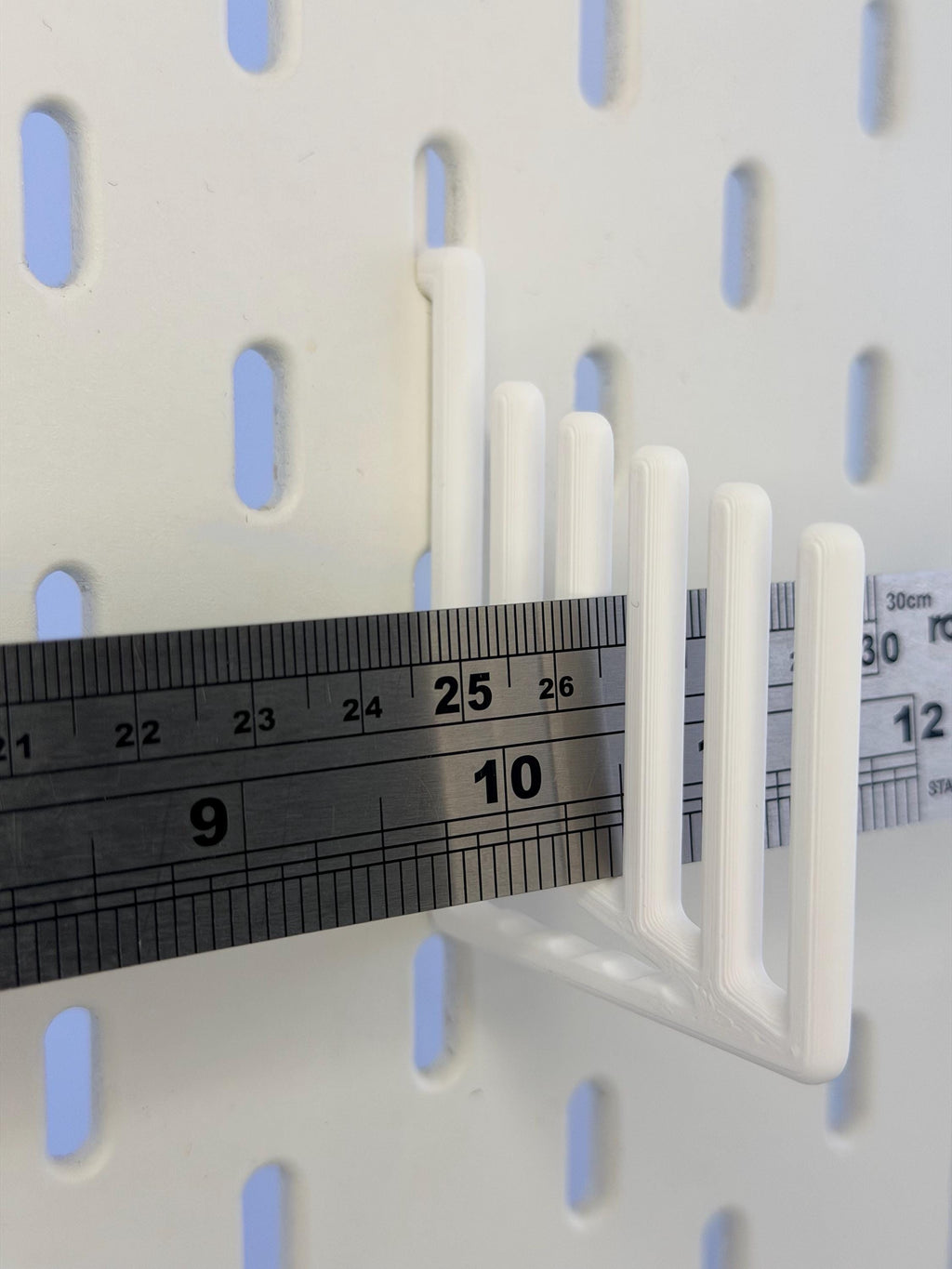 IKEA SKADIS, compatible ruler holder,3D printed