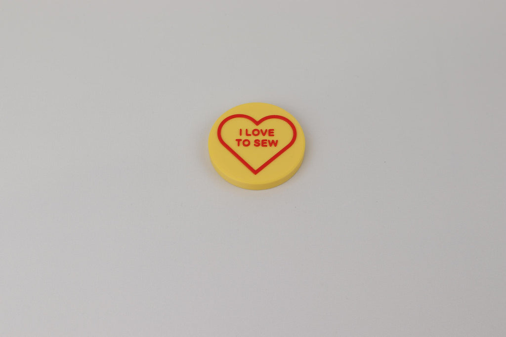 Conversation Heart Fabric Weights, Steel Filled, Funny Sayings Set