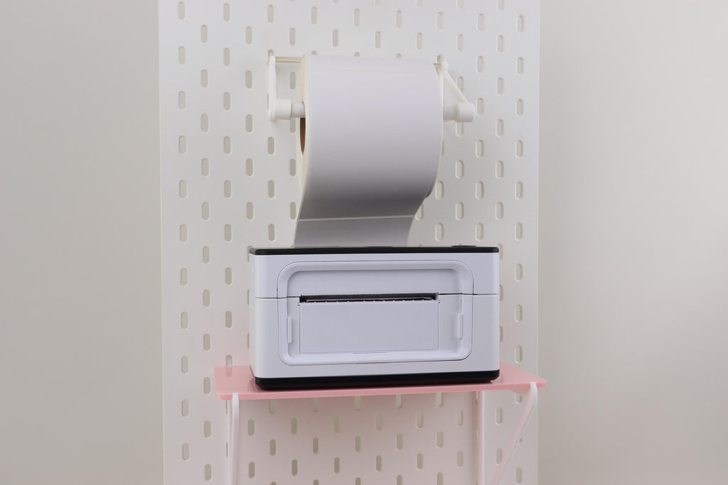 Munbyn Printer Pegboard Shelf & Reel Holder — 3D Printed Acrylic, Custom Colours