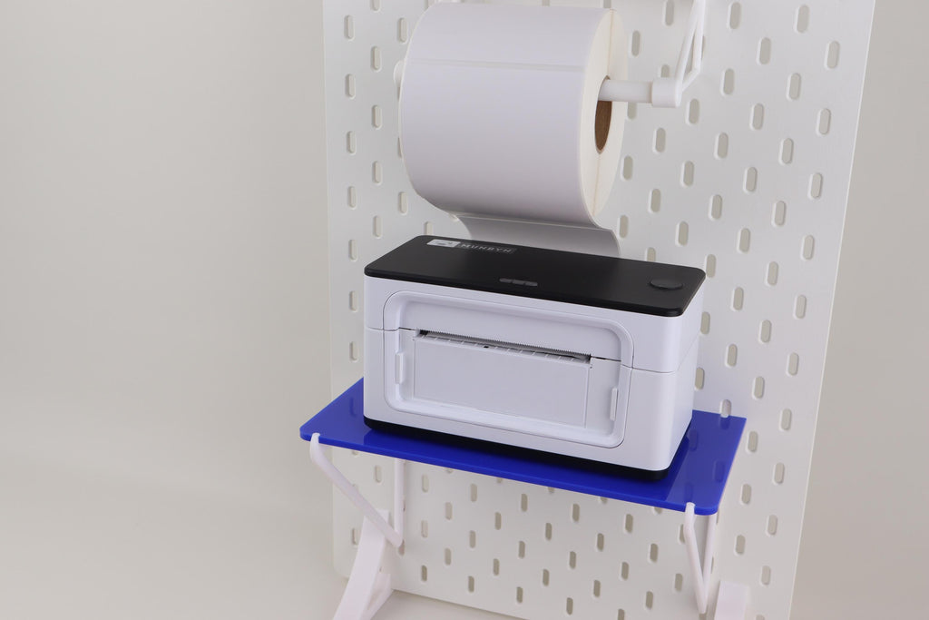 Munbyn Printer Pegboard Shelf & Reel Holder — 3D Printed Acrylic, Custom Colours