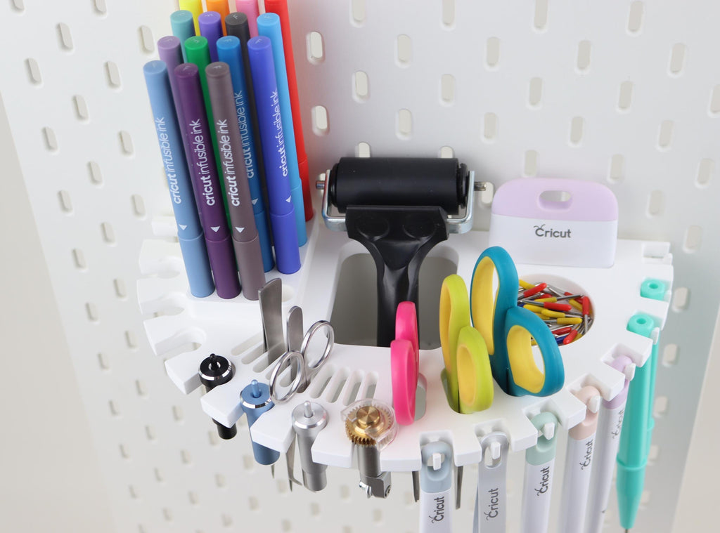 Cricut Tool Organiser Clip for IKEA Skadis Pot, Weeding Holder, Craft Accessory