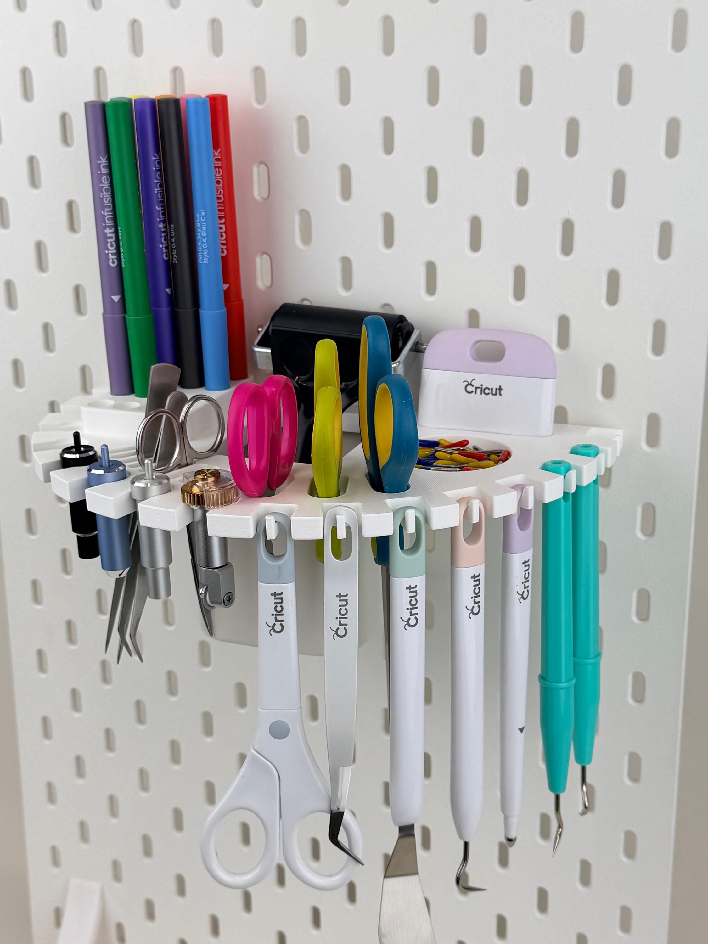 Cricut Tool Organiser Clip for IKEA Skadis Pot, Weeding Holder, Craft Accessory