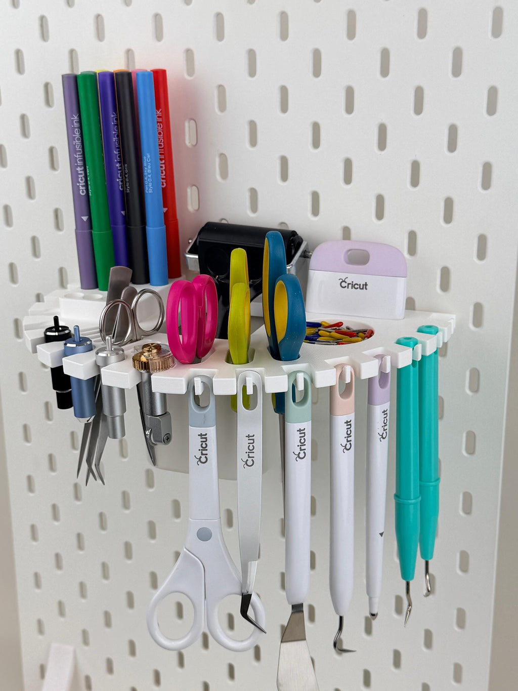 Cricut Tool Organiser Clip for IKEA Skadis Pot, Weeding Holder, Craft Accessory