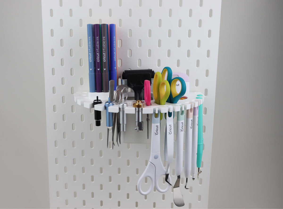 Cricut Tool Organiser Clip for IKEA Skadis Pot, Weeding Holder, Craft Accessory